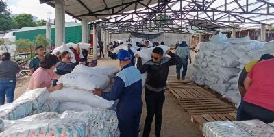 Alimentos llegarán a más de 10 mil familias