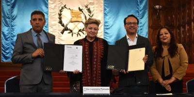 Hoy se firmó el Convenio de Cooperación Interinstitucional.