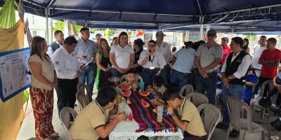 Estudiantes de San José La Arada acceden a menús saludables en Feria de Alimentación Escolar