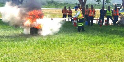 Preparan a 70 colaboradores para atender emergencias en el Aeropuerto Mundo Maya
