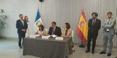 Firma del Marco de Asociación para el Desarrollo Sostenible Guatemala-España 2026-2030