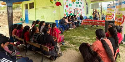 Feria de Alimentación Escolar promueve la nutrición Momostenango