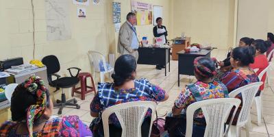Grupos CADER de Quetzaltenango aprenden a preparar recetas saludables y accesibles
