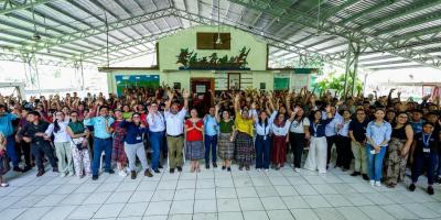 En el marco de la carta de entendimiento firmada entre el Ministerio de Trabajo y Previsión Social y la Ak' Tenamit - Guatemala Tomorrow Fund, autoridades del Ministerio e integrantes de la Mesa Intersectorial de Mercado Laboral del #GABECO visitaron el Centro Educativo Ak’ Tenamit.
