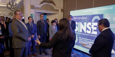 Las iniciativas fueron presentadas al Presidente Bernardo Arévalo y a los asistentes al evento. 
