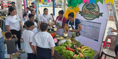 Recetas con productos locales promueven una alimentación escolar saludable en Camotán
