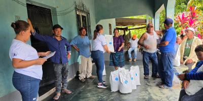 Productores de San Francisco reciben semilla de maíz