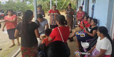 Promueven la nutrición y el desarrollo económico local en comunidad de Colomba