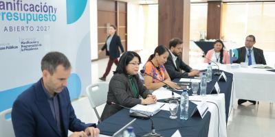 Mesas de diálogo para el Presupuesto 2027 cierran con 46 propuestas