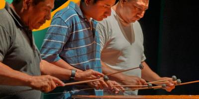 Concierto en el Teatro de Bellas Artes con la marimba «Mi bella pochuteca»