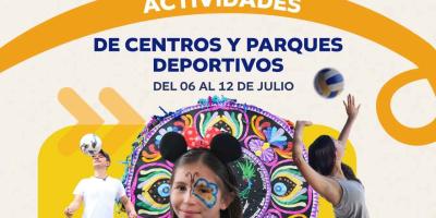 ¡Disfruta de una semana llena de deporte, recreación, convivencia y alegría!
