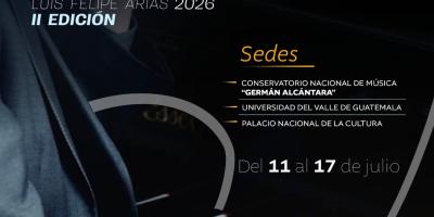 Comienza la II Edición del Festival-Concurso de Piano Luis Felipe Arias 2026