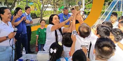 Niñez y deporte brillan en la Cuadrangular Infantil de Fútbol