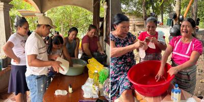 Mujeres de San Luis aprenden a elaborar champú con ingredientes naturales