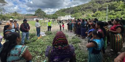 Impulsan la producción local de alimentos en San Andrés Sajcabajá