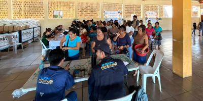 PAE inicia entrega de alimentos a más de dos mil familias
