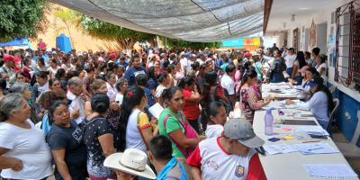 Inicia entrega gratuita de alimentos para más de nueve mil familias de Moyuta