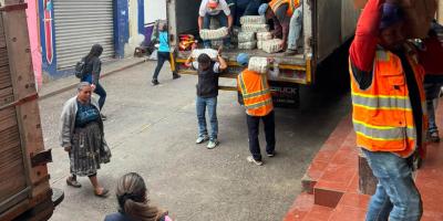 Distribuirán alimentos a familias priorizadas de Guatemala y Jutiapa