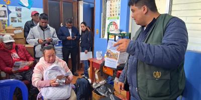Asistencia técnica e insumos agrícolas fortalecen huertos escolares