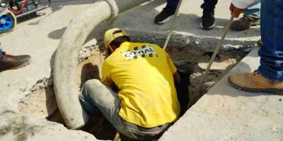 Finaliza con éxito la reparación de tubería transversal en el kilómetro 11.2 de la Ruta CA-9 Norte