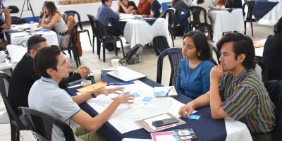 Juventudes del departamento de Guatemala participaron en el diálogo sobre la Guatemala del futuro.