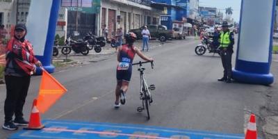 Garantizan seguridad vial a atletas del Torneo Nacional de Triatlón