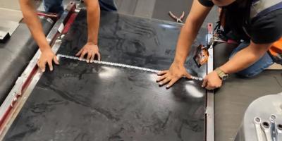 Fortalecen sistema de equipaje del AILA con mantenimiento a bandas transportadoras