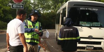 Controles buscan prevenir accidentes y proteger a usuarios en Jutiapa
