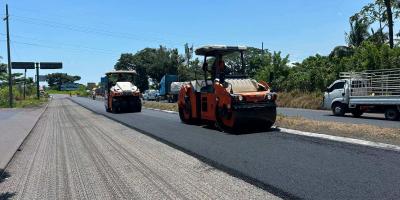 Avanza recuperación en carretera de Escuintla 