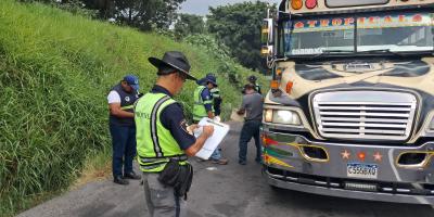 Realizan operativos de control en rutas estratégicas