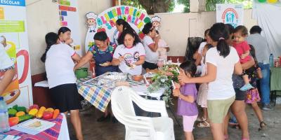 Familias de Masagua fortalecen conocimientos de lactancia materna y alimentación saludable