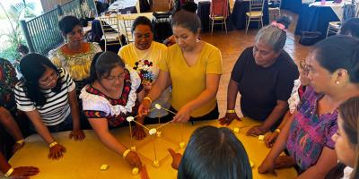 Mujeres productoras de Sololá mejoran visión empresarial