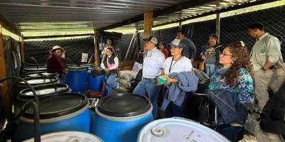 Integrantes de los CADER de diez departamentos intercambian saberes productivos en Totonicapán