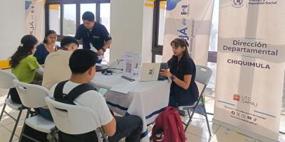 Mintrab realiza Kioscos de Empleo en diversos departamentos.