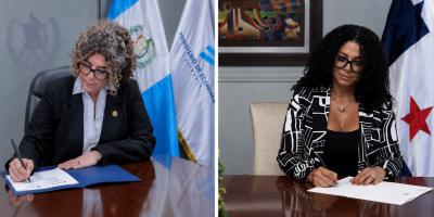 Guatemala y Panamá formalizaron un convenio para facilitar el reconocimiento recíproco