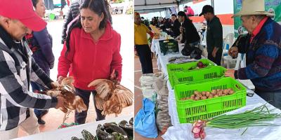 San José Ojetenam optimiza la economía local con Feria del Agricultor