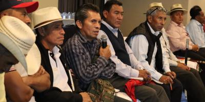Viceministerio de Interculturalidad inicia diálogo con autoridades ancestrales para la construcción de una política pública. 