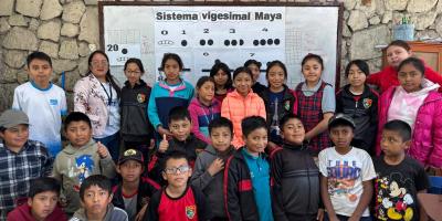 Taller de numeración vigesimal reaviva la identidad maya en las aulas quetzaltecas