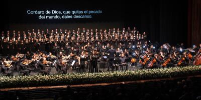Segunda noche del Réquiem de Verdi despide la Temporada Ad Aeternus con más de 200 artistas en escena