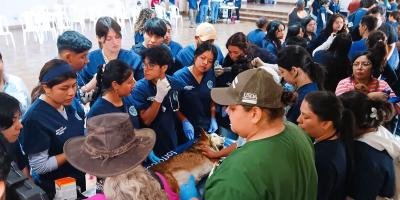 Brindan atención a los animales de compañía durante jornada de salud