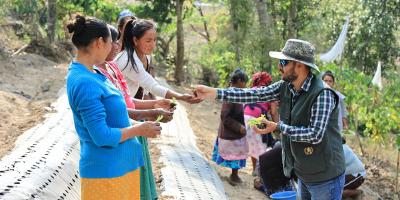 Fortalecemos capacidades para producir alimentos