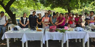 Realizan práctica de alimentación saludable en La Democracia
