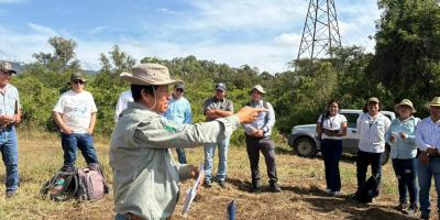 Extensionistas de Suchitepéquez capacitados en conservación de suelos y manejo hídrico