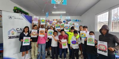 Casa de Desarrollo Cultural imparte taller sobre la cosmovisión y los 20 nahuales a estudiantes de Salamá. 