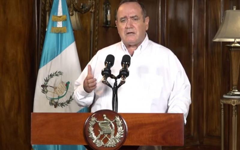 Presidente Alejandro Giammattei