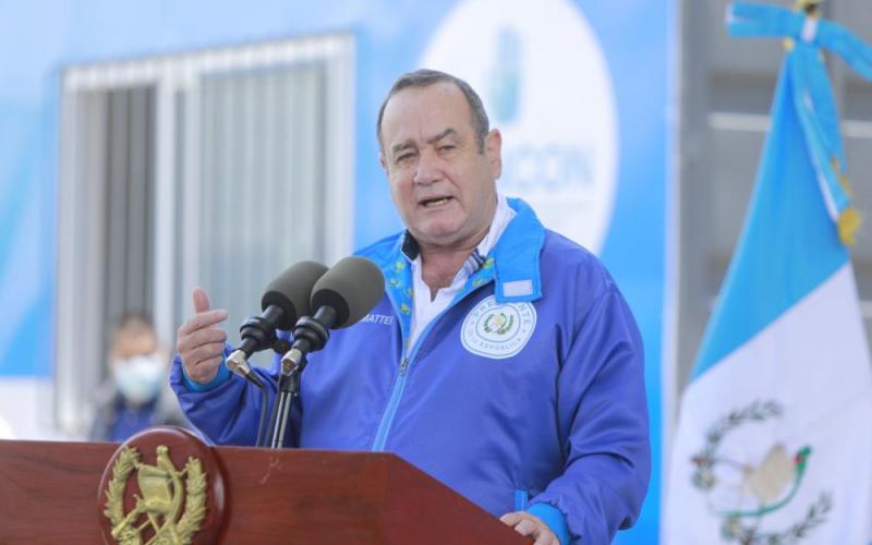 Presidente Alejandro Giammattei