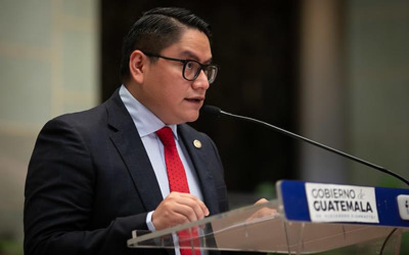 viceministro de Ambiente, Fredy Chiroy