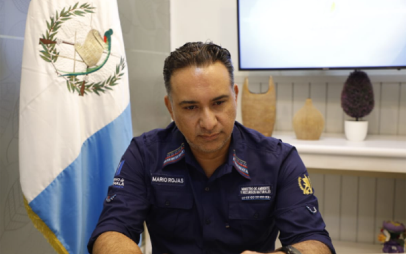 mario rojas espino ministro de ambiente y recursos naturales