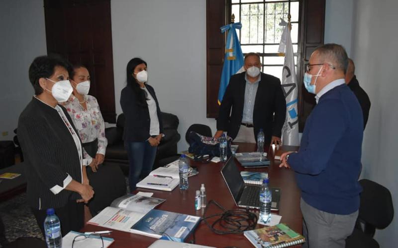 Equipo de Copresam con equipo de World Vision