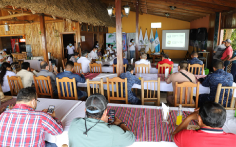 mesa técnica lago izabal